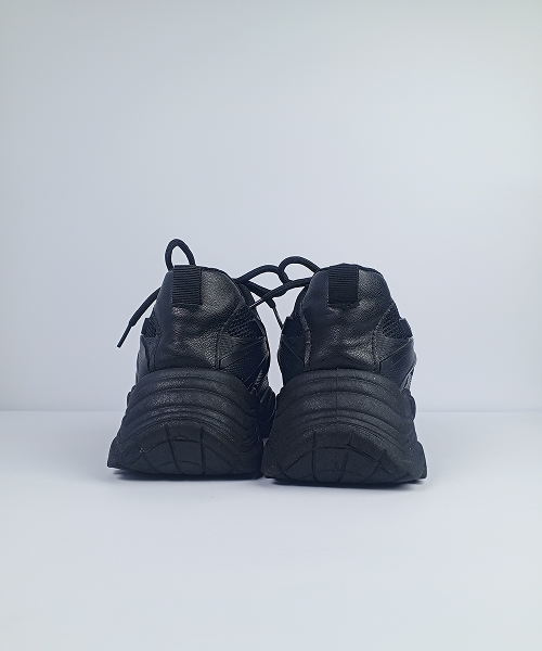 Black Chunky Mesh Sneakers – Preloved - Image 5