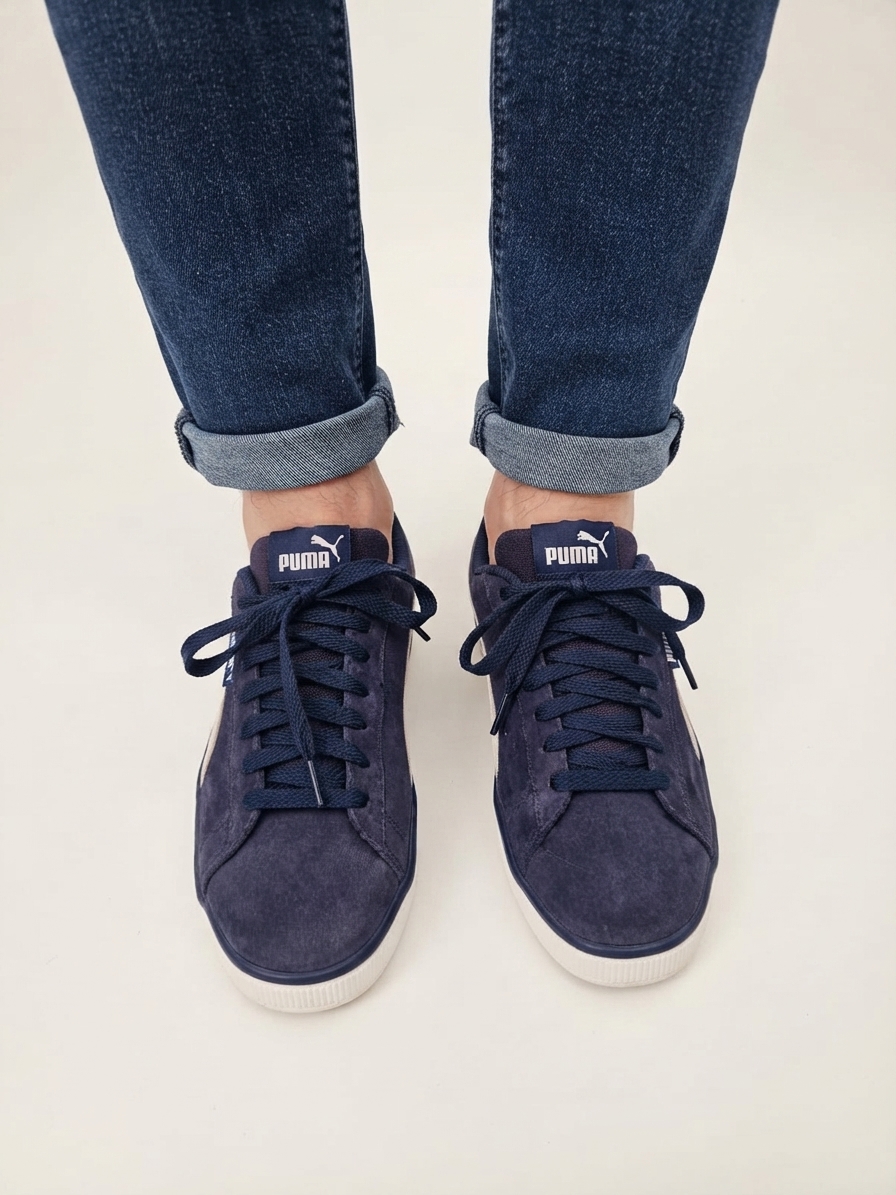 Preloved Puma Urban Plus SD Sneakers – Navy & White - Image 8