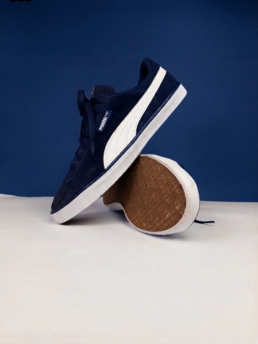 Preloved Puma Urban Plus SD Sneakers – Navy & White - Image 2