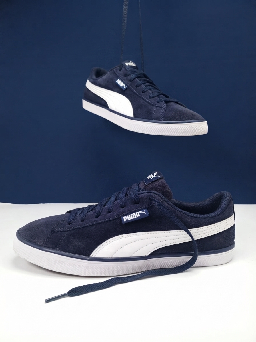 Preloved Puma Urban Plus SD Sneakers – Navy & White - Image 3