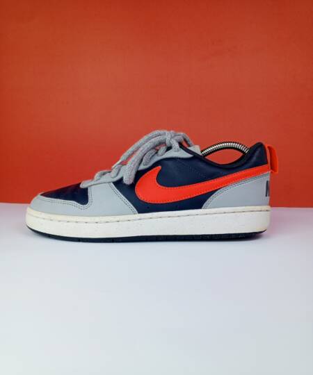 Preloved Nike Court Borough Low Recraft – Navy & Red