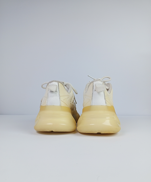 Rainbow Jelly Sole Chunky Sneakers – White Mesh - Image 5