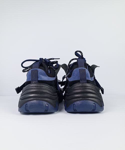 Rugged Street Sneakers – Black & Navy - Image 5