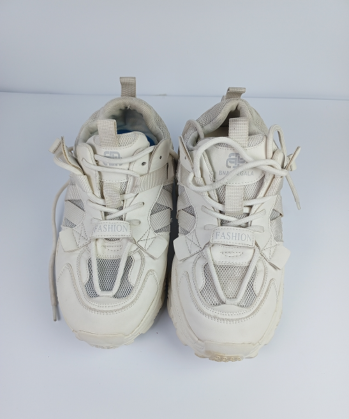 Triple-Sole Style Chunky Sneakers – White - Image 6